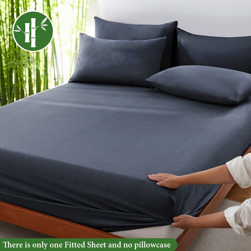 Bamboo Fiber Fitted Sheet Summer Edition – Luxurious Breathable Comfort