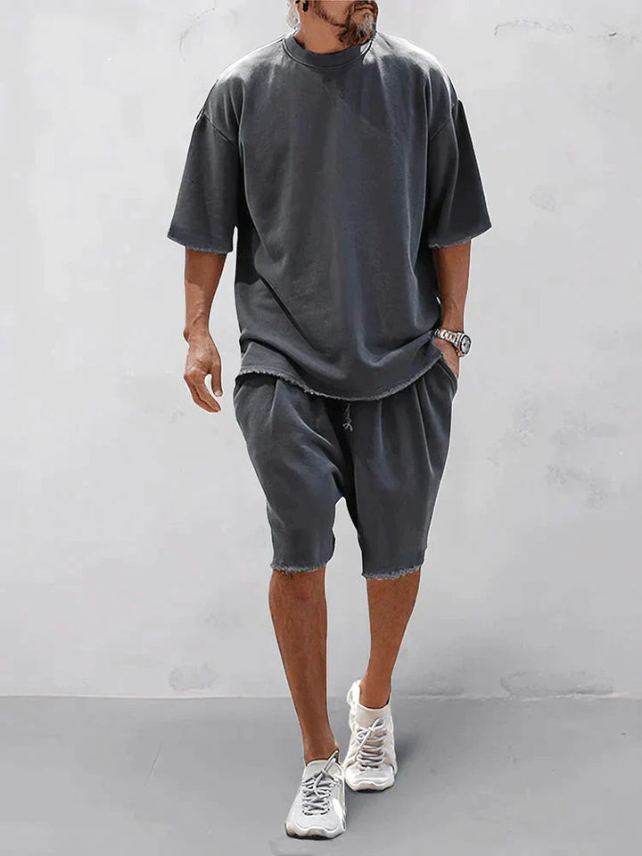 Casual Men's Loose-Fit Sports Set – Cassian