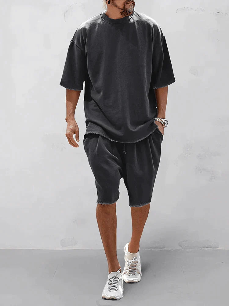 Casual Men's Loose-Fit Sports Set – Cassian