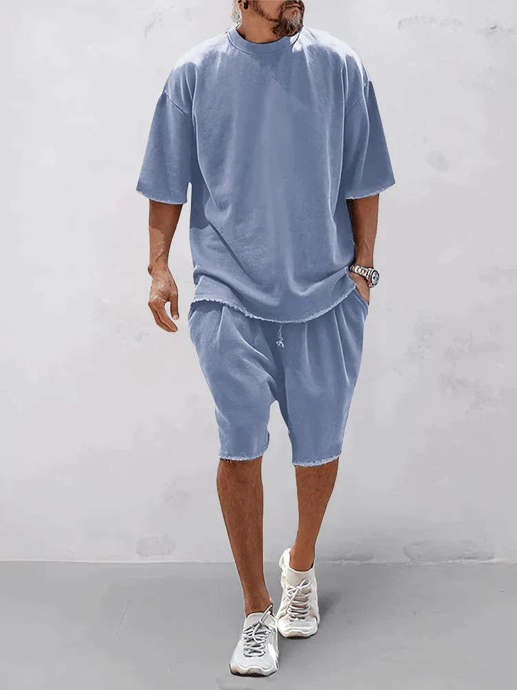 Casual Men's Loose-Fit Sports Set – Cassian