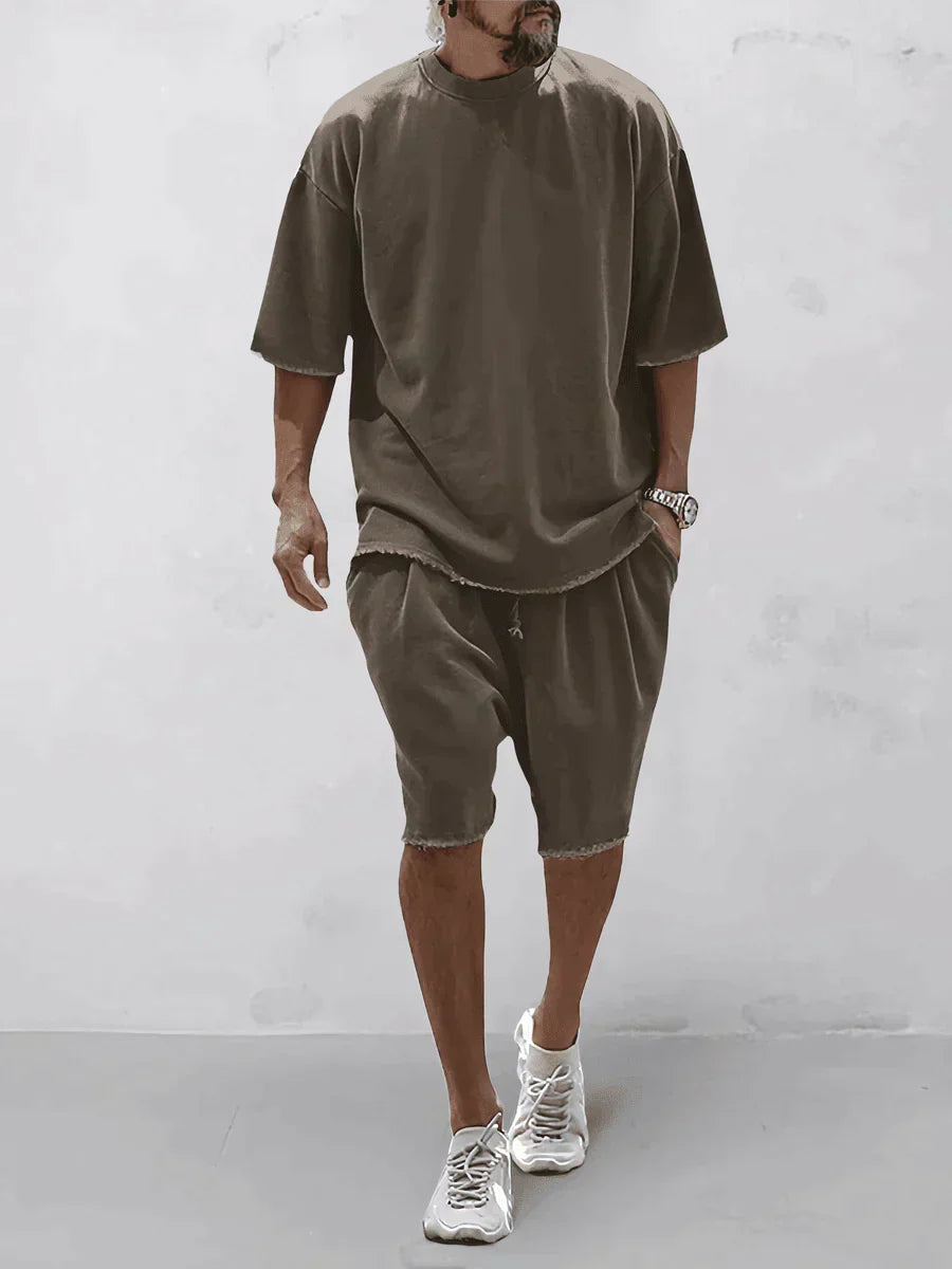 Casual Men's Loose-Fit Sports Set – Cassian