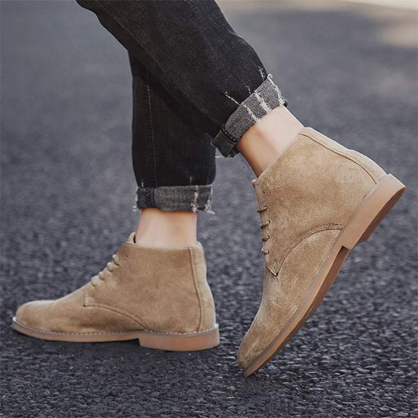 UrbanStride Classic | Stylish Lace-Up Men's Ankle Shoe