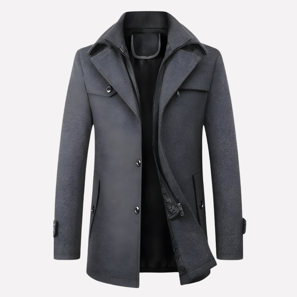 Men’s Classic Wool Coat