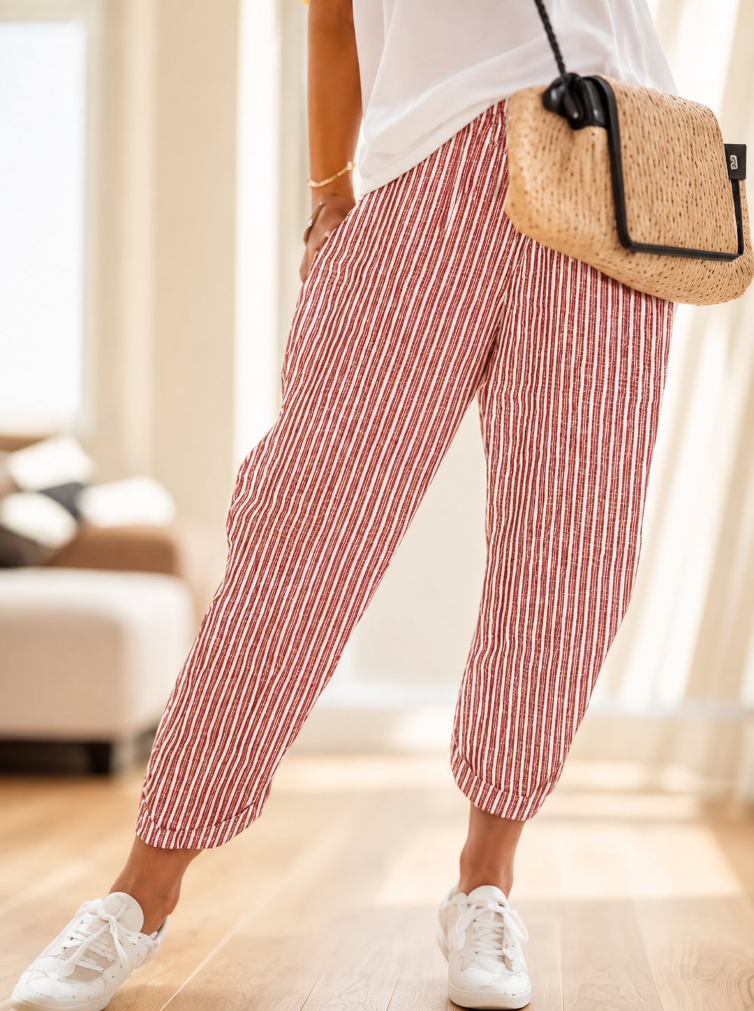 Nora™ | Comfortable Striped Pants