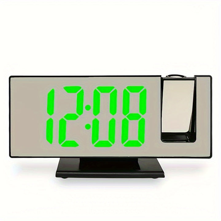 Digital Projection Alarm Clock – Large LED Display and Multifunctional Alarm Feature