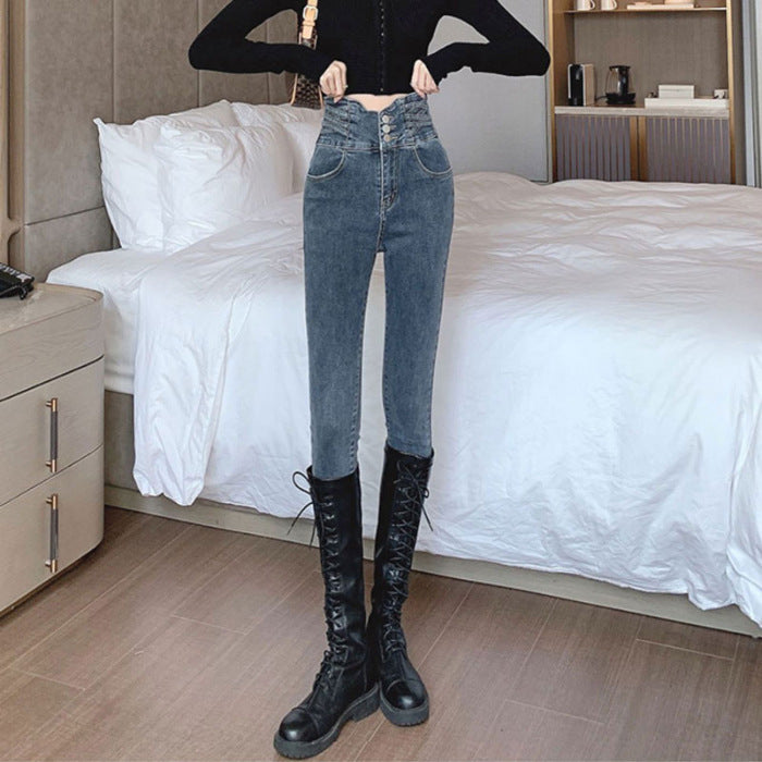 High-Waisted Women's Jeans
