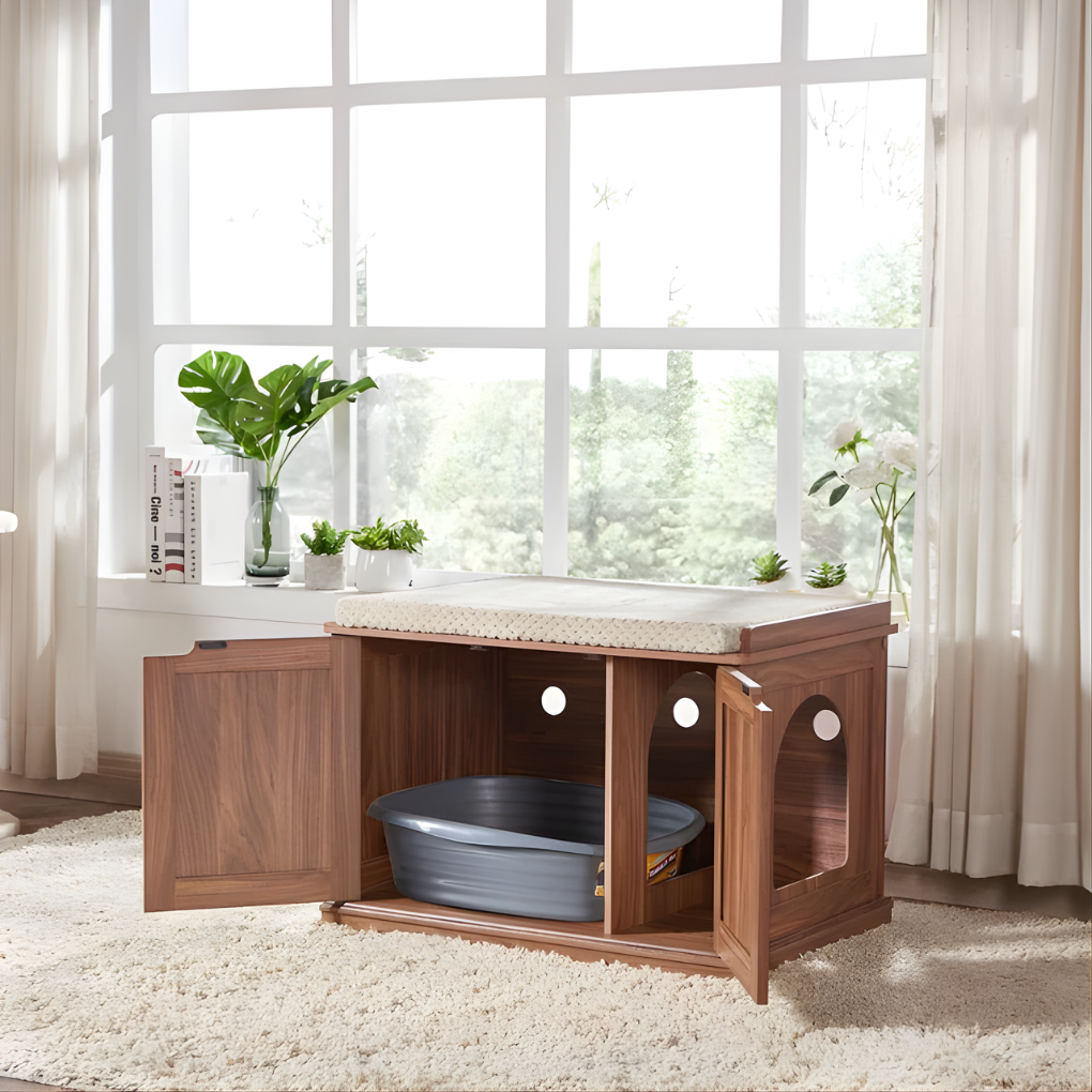 Cat Litter Box Enclosure
