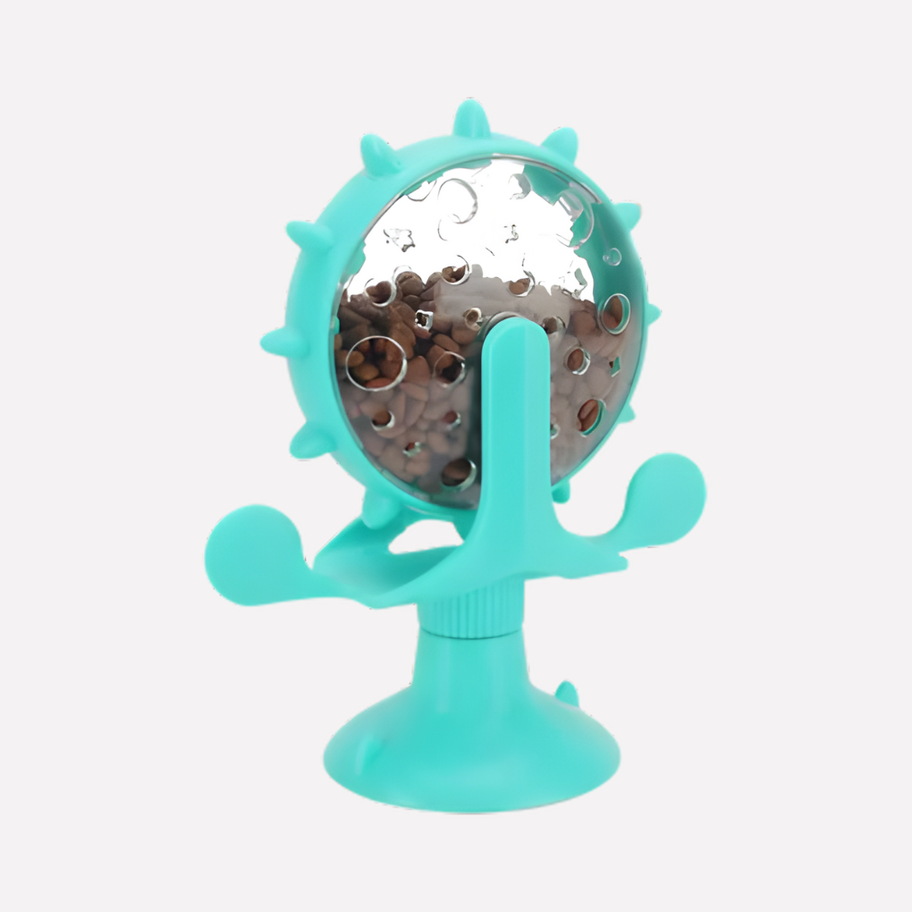 Interactive Slow Feeder Windmill Toy