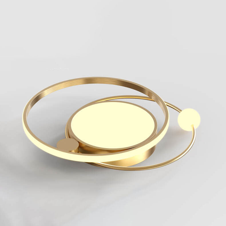 Round LED Ceiling Lamp | Minimal Nordic Design