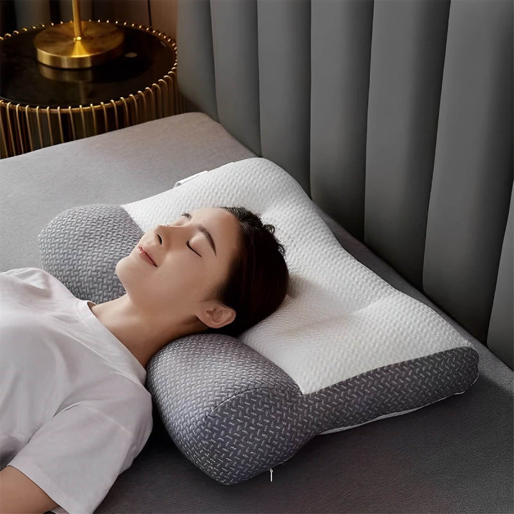 Hypoallergenic Ergonomic Pillow for Optimal Neck Support