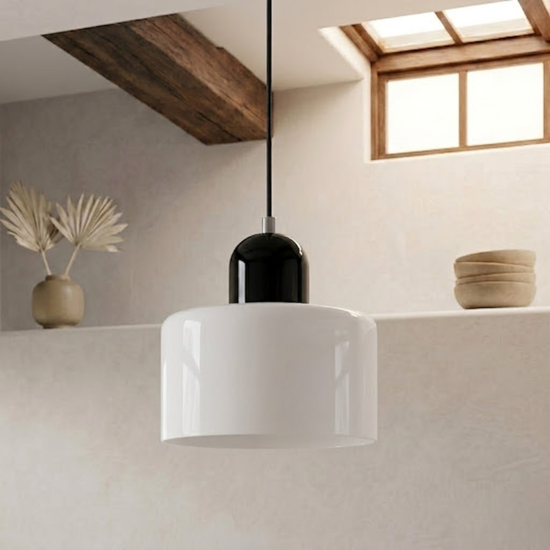 Ring Pendant Light with Extended Halo Design