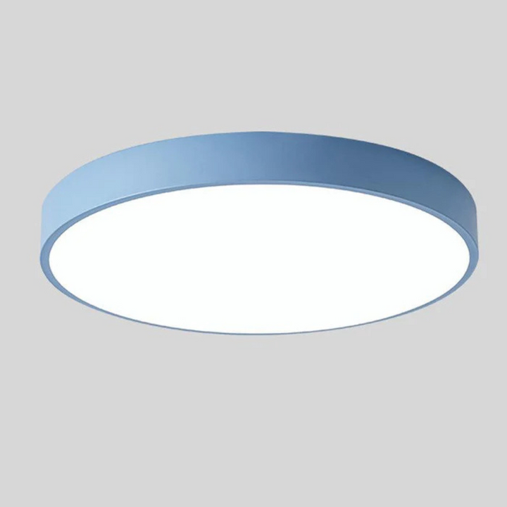 Delos Scandi Wooden Ceiling Light | Natural LED Designer Light