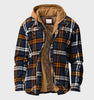 Warm Men's Patterned Hooded Jacket – HeatStyle