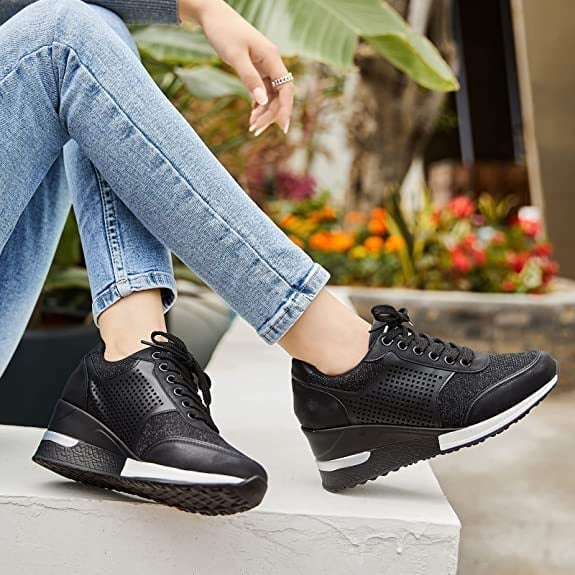 Women’s Elevated Wedge Sneakers