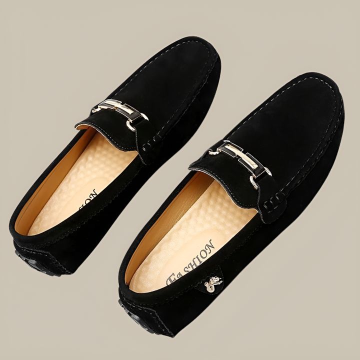 Men’s Suede Slip-On Moccasins