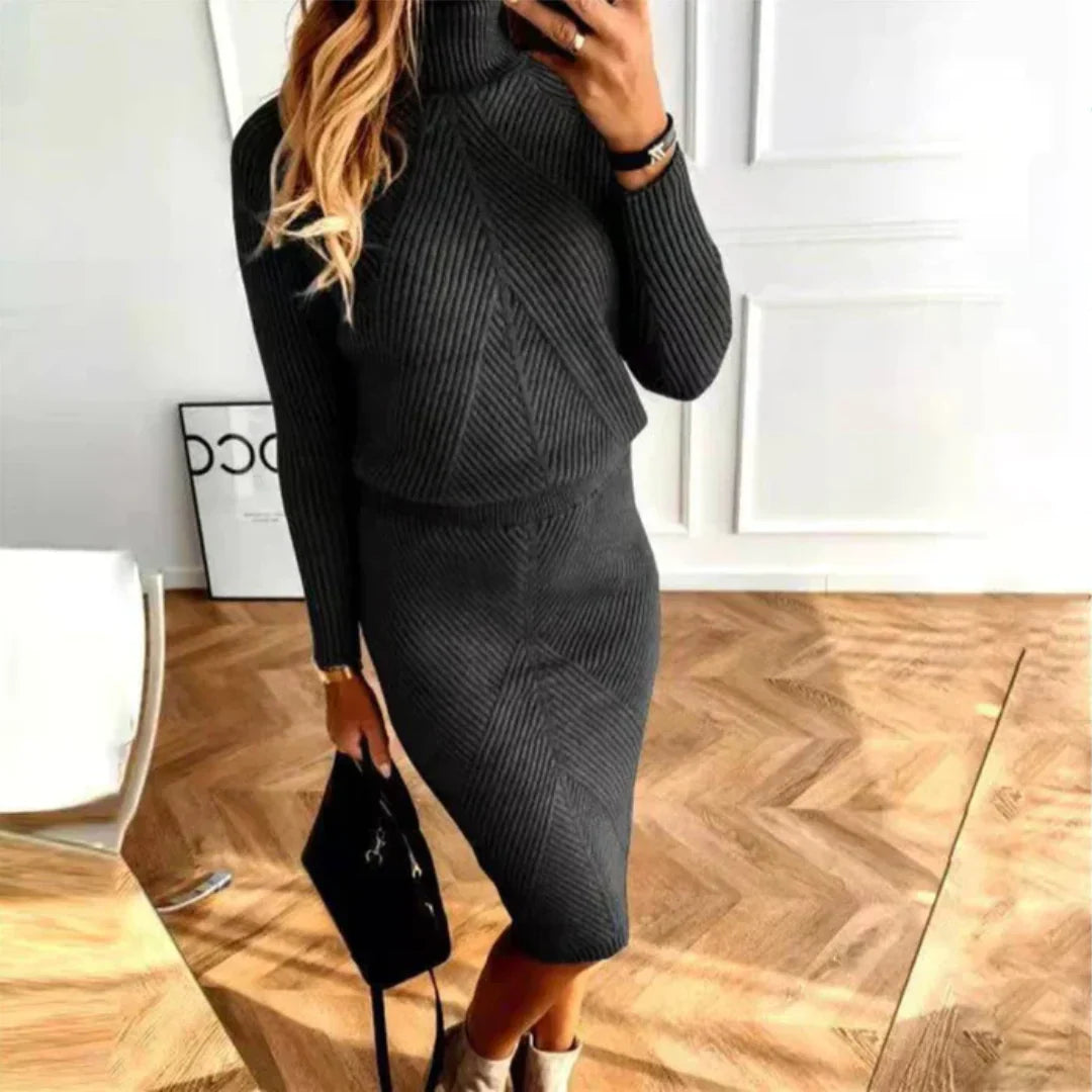 Women’s Knit Pullover Dress – Cozy Style with Everyday Warmth