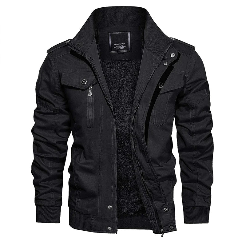 Abel Winter Bomber Jacket | Warm, Cool Winter Coat