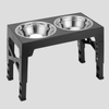 Adjustable Tilt & Stainless Steel & Slow-Feeding Bowls