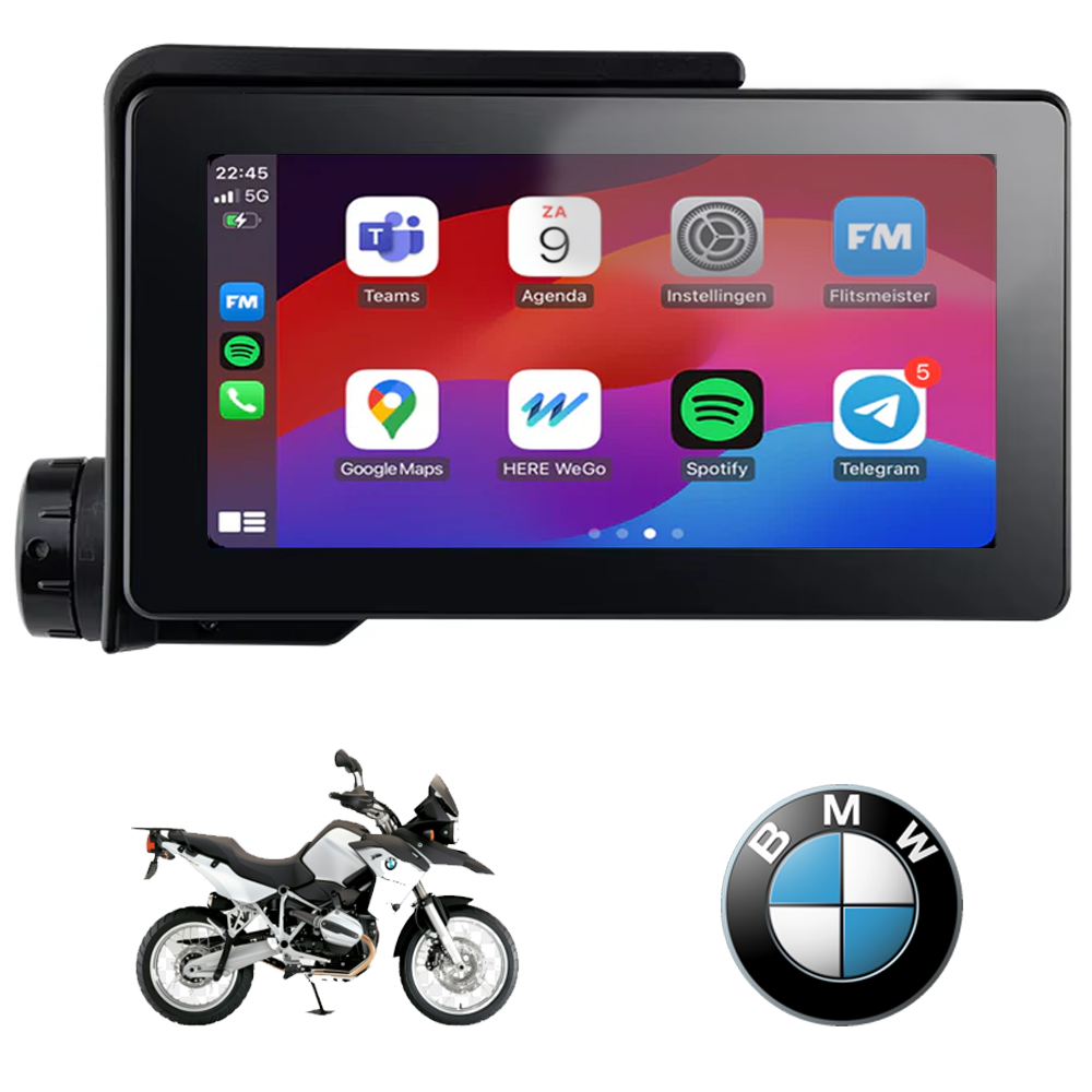 BMW GS Motorcycle | CarPlay Navigation | Waterproof
