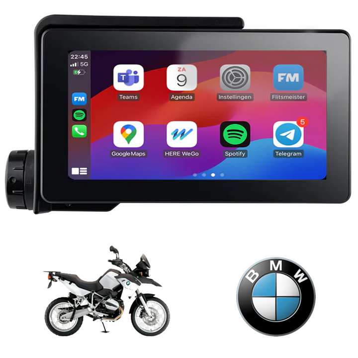 BMW GS Motorcycle | CarPlay Navigation | Waterproof