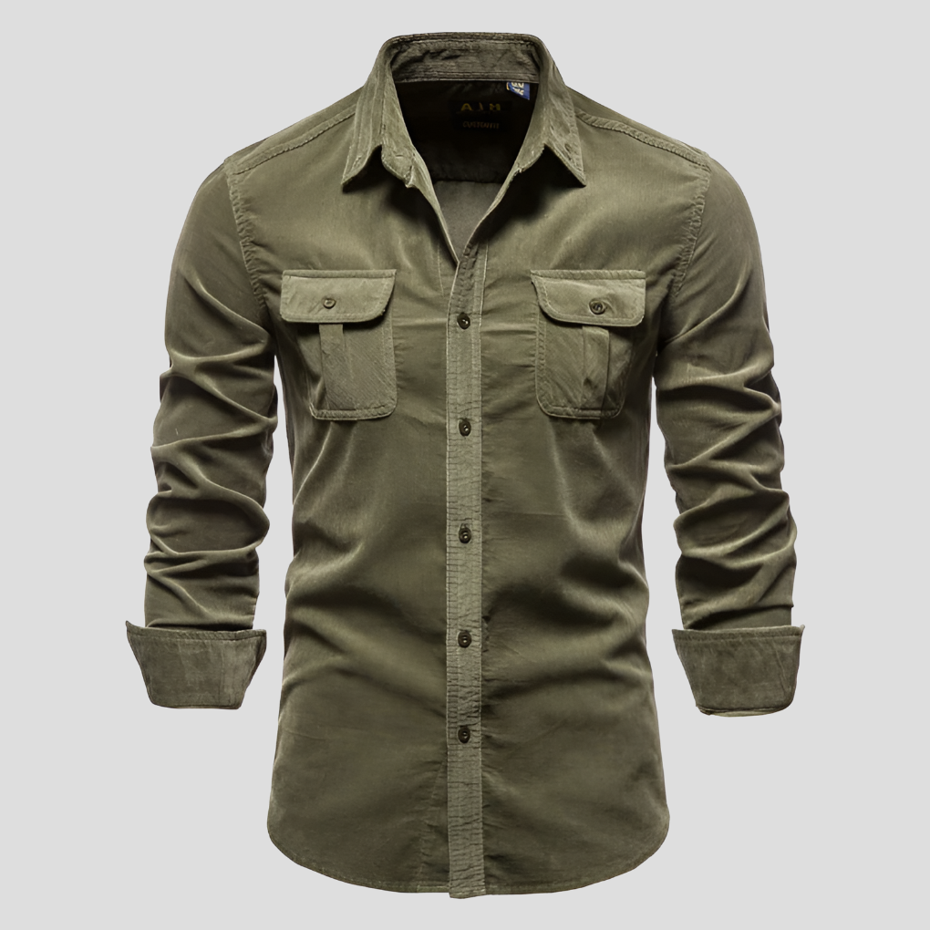 Corduroy Shirt for Men Timeless Texture Everyday Comfort