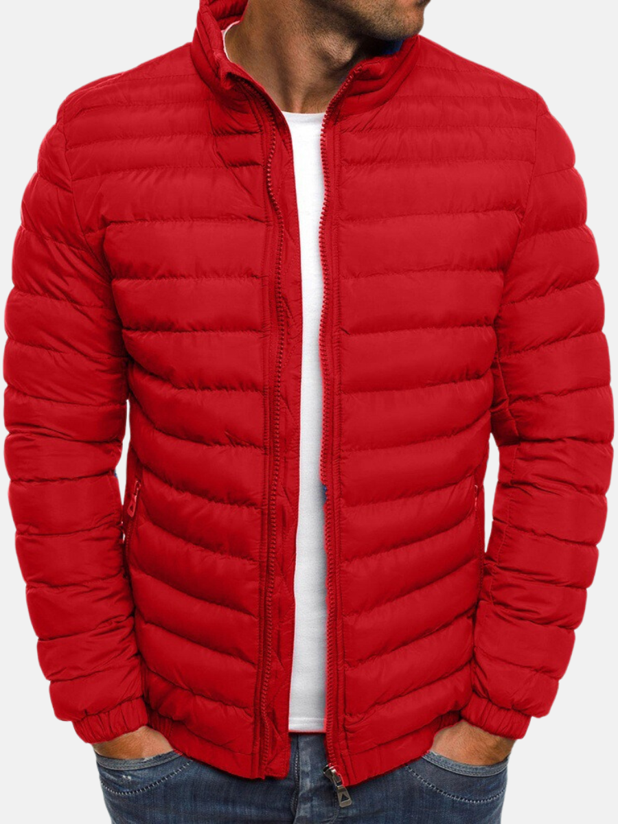 Men's Quilted Jacket with Fitted Cut – Dorian