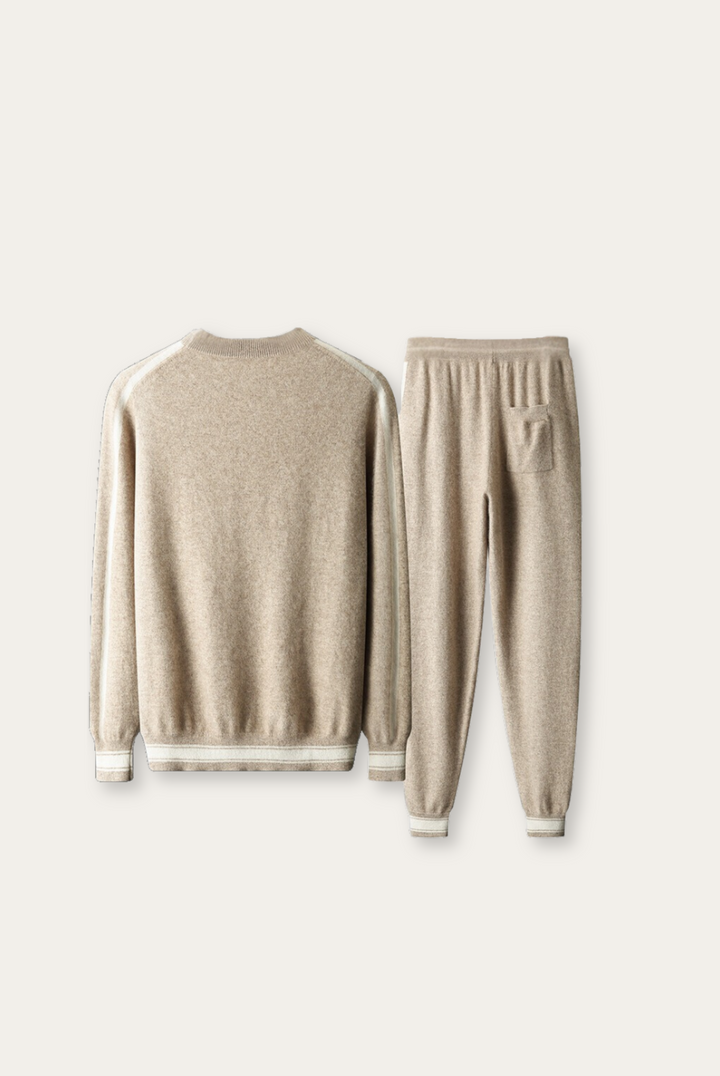 Light Brown Cashmere Merino Set – Alessio
