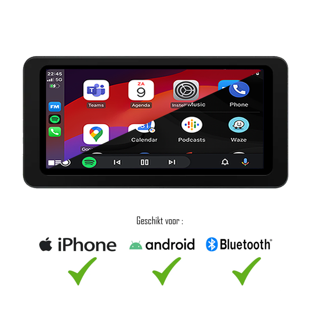 CarPlay for Motorcycles | CarPlay & Android Auto | Bluetooth | M6 Pro