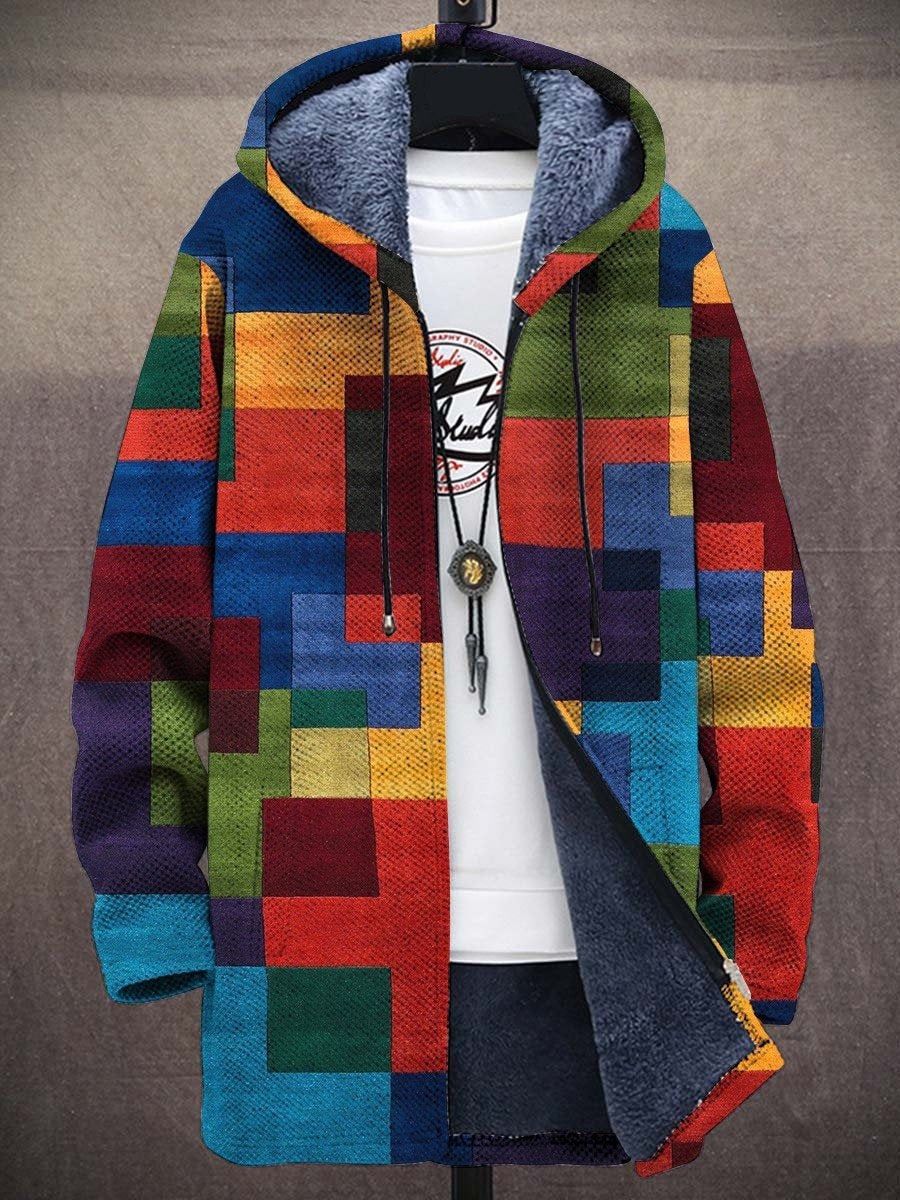 Milan – Retro Colorblock Vest for Men