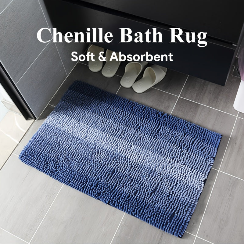 Chenille Bath Mat – Luxury and Comfort for the Bathroom and Hallway