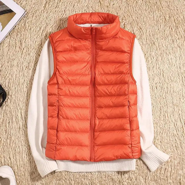 Women's Ultra Light Down Vest Warm & Lightweight