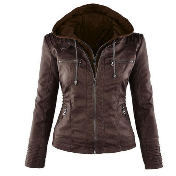 Leather Summer Jacket for Women Lightweight Elegance for Warm Days