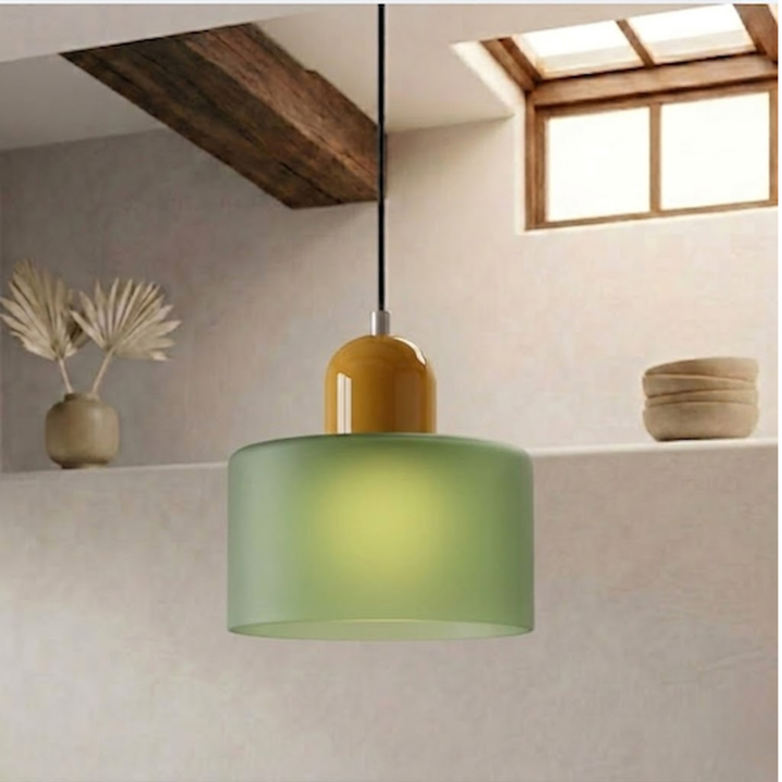 Ring Pendant Light with Extended Halo Design