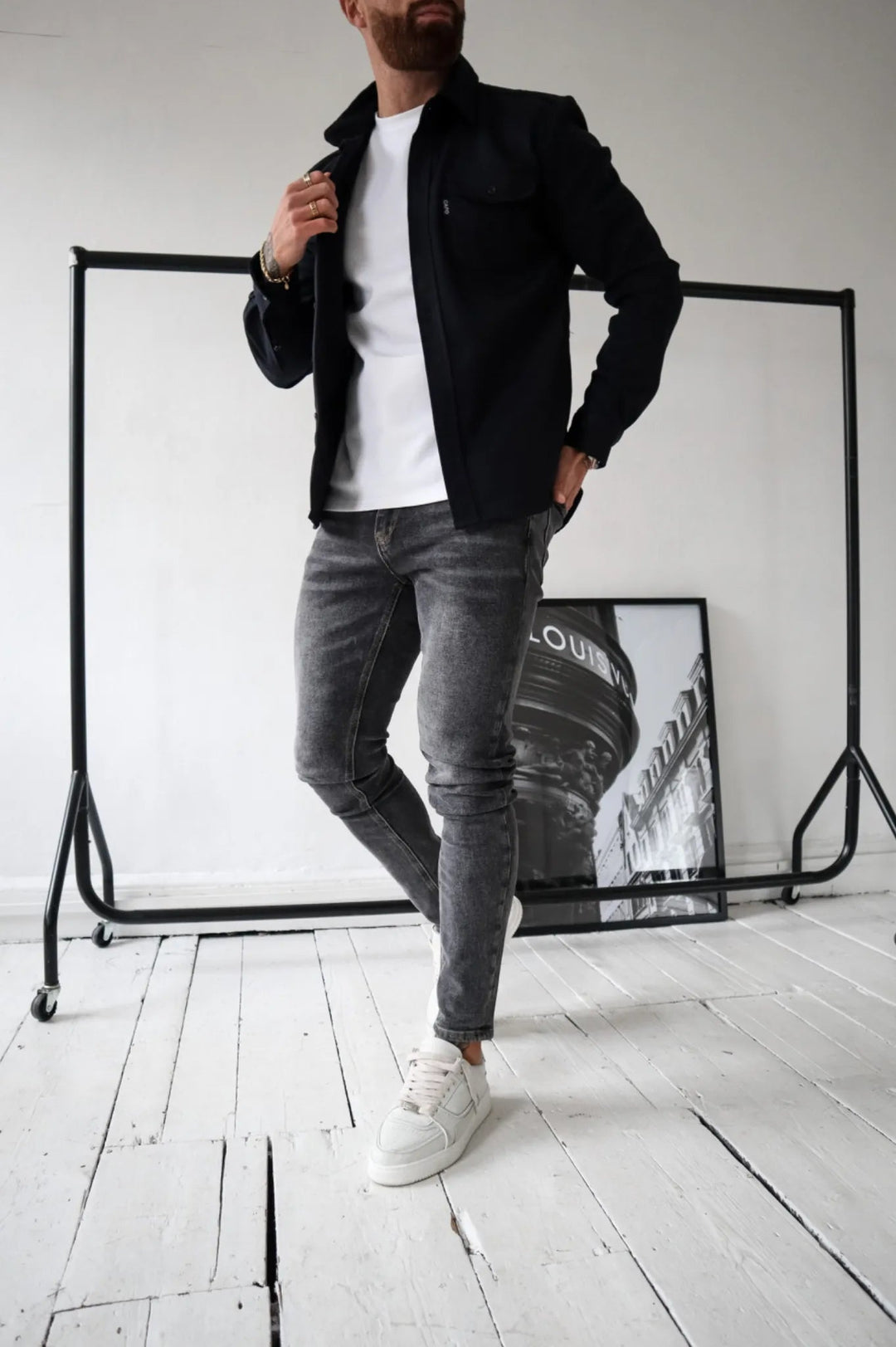 Modern Shirt Jacket for Men – Elias
