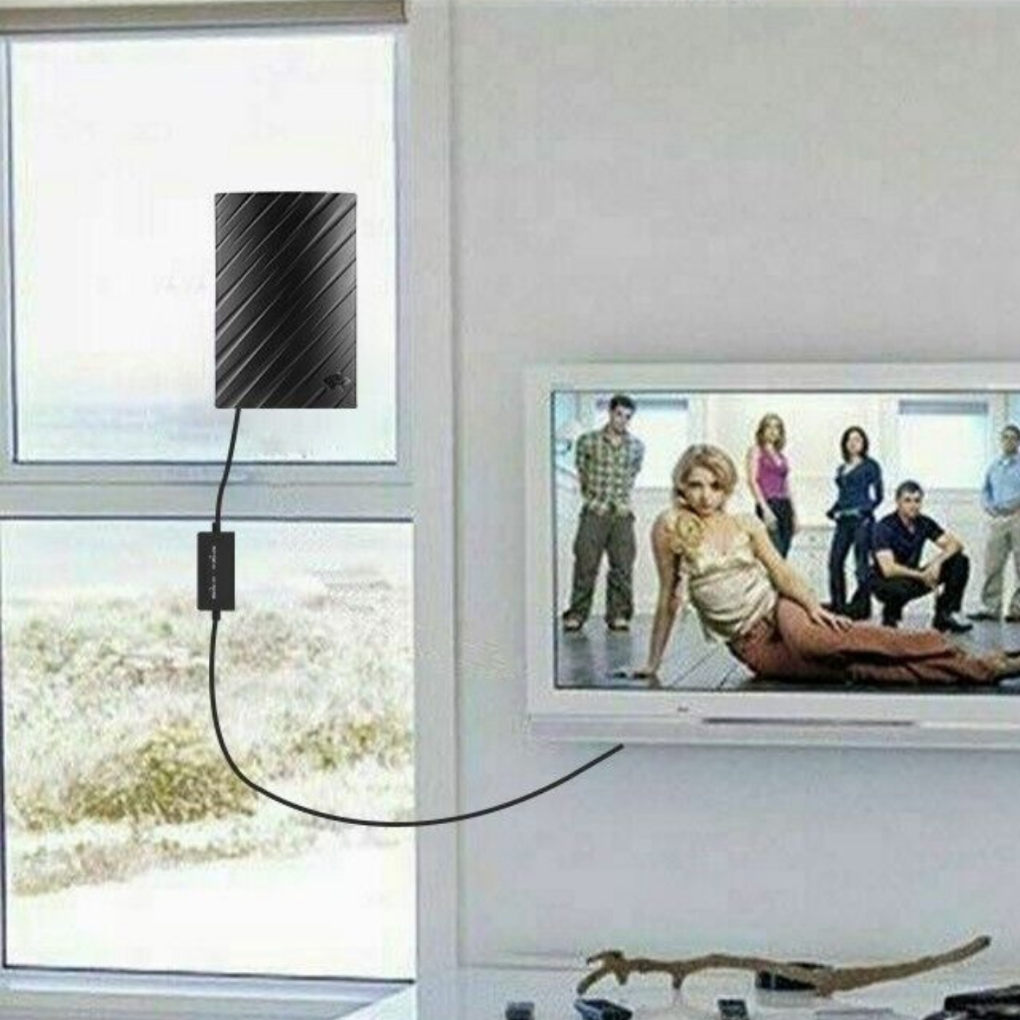 Long-Range Indoor HDTV 4K Digital Antenna