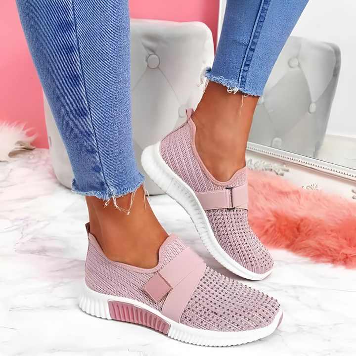 Customizable T Strap Casual Flats