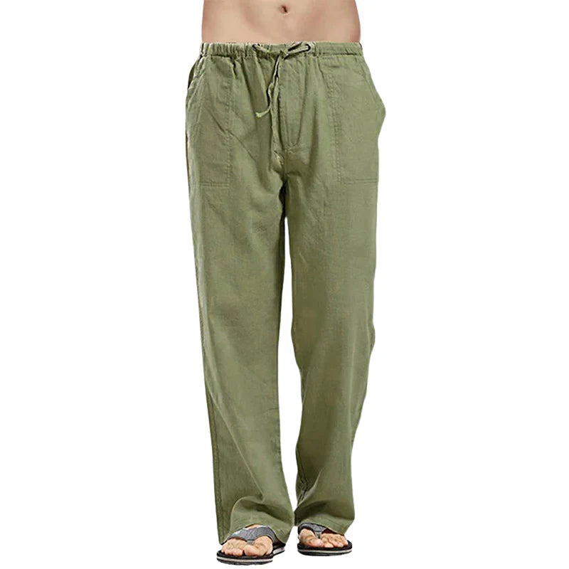 Lino – Breathable Linen Men's Pants with Oversized Fit