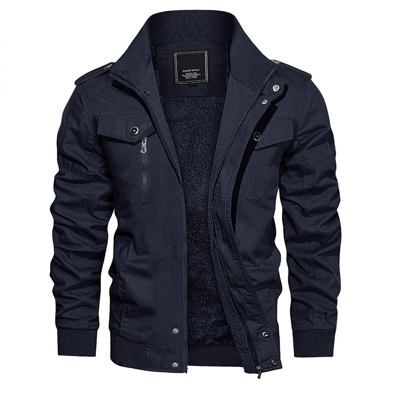 Abel Winter Bomber Jacket | Warm, Cool Winter Coat