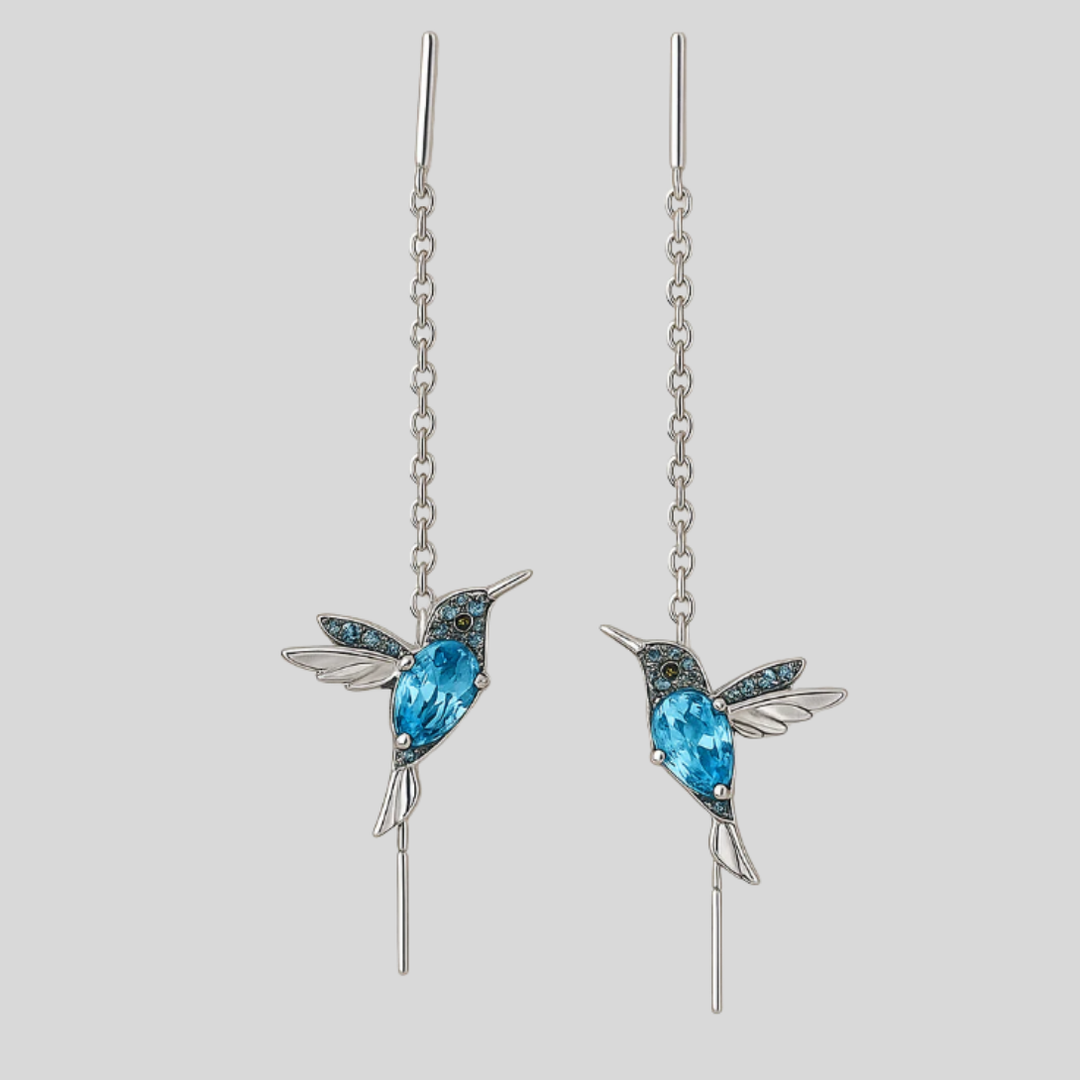 Women’s Hummingbird Drop Earrings