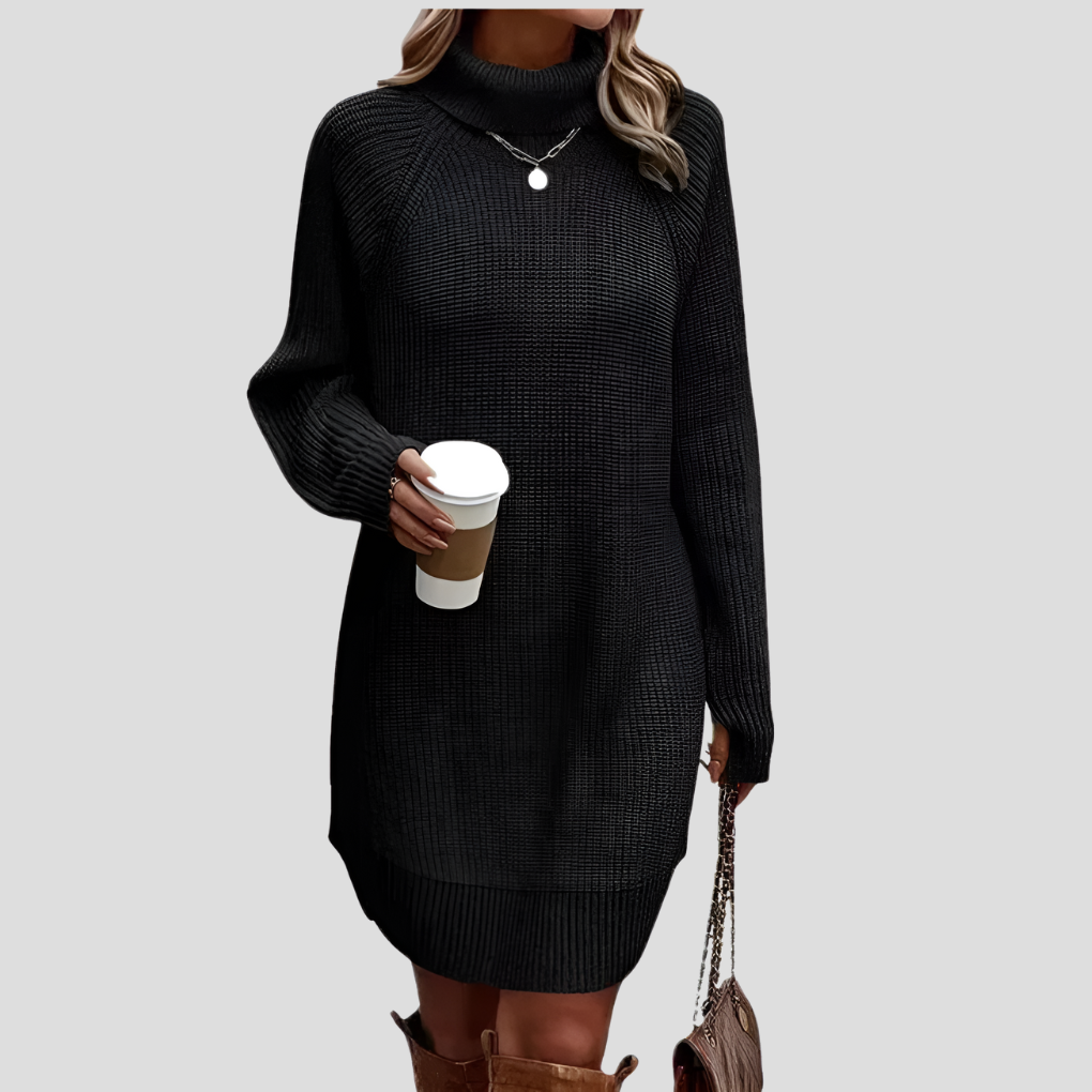 Elegant Knitted Dress for Women