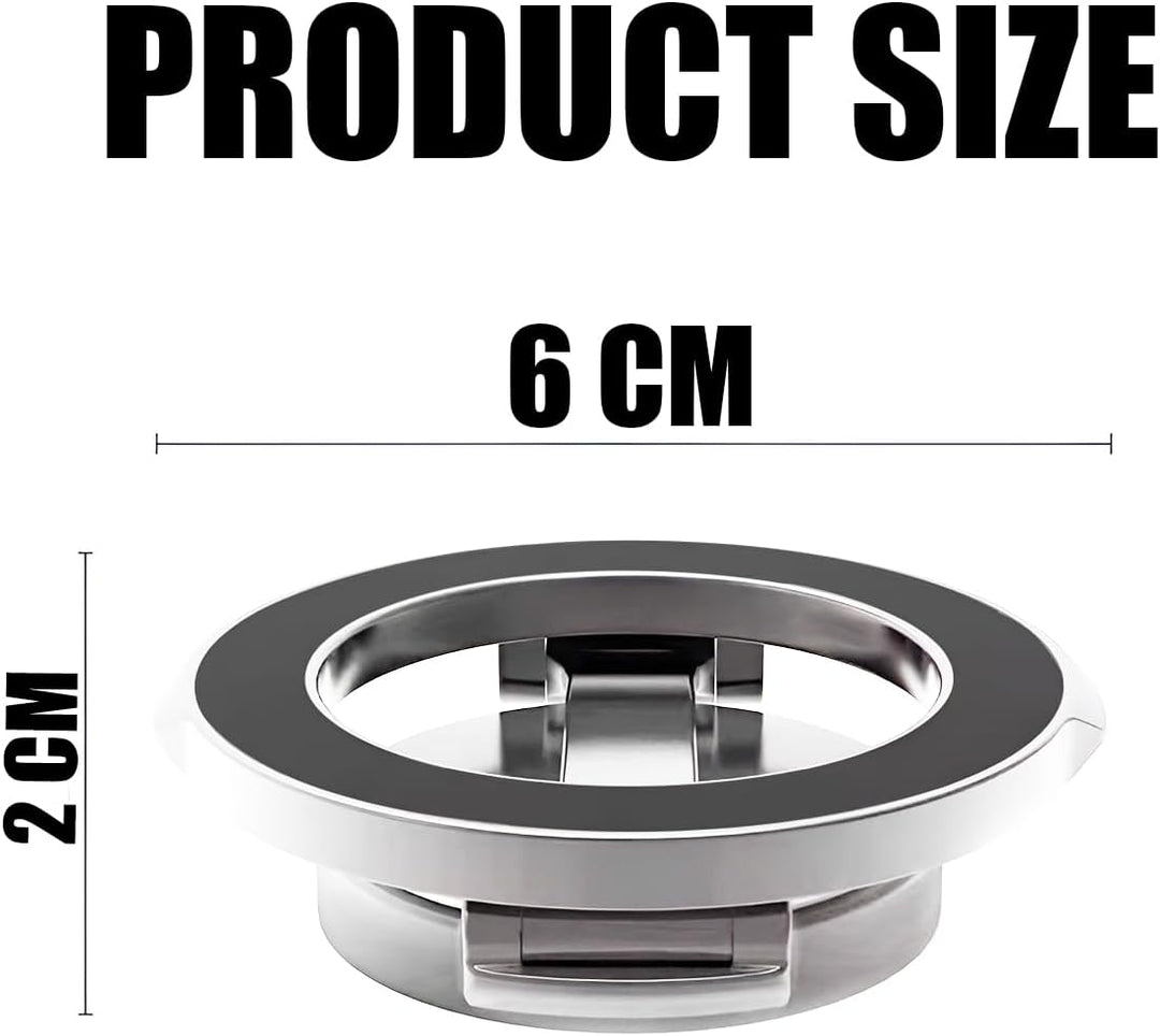 360° Foldable Magnetic Car Phone Holder - Stable & Adjustable