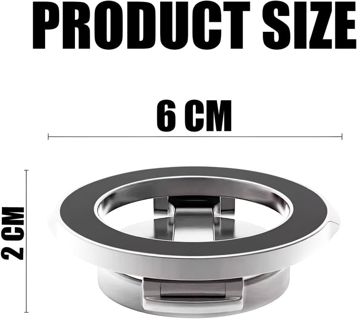 360° Foldable Magnetic Car Phone Holder - Stable & Adjustable