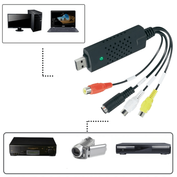 Digitizing Cable for Vintage Video Cassette Players