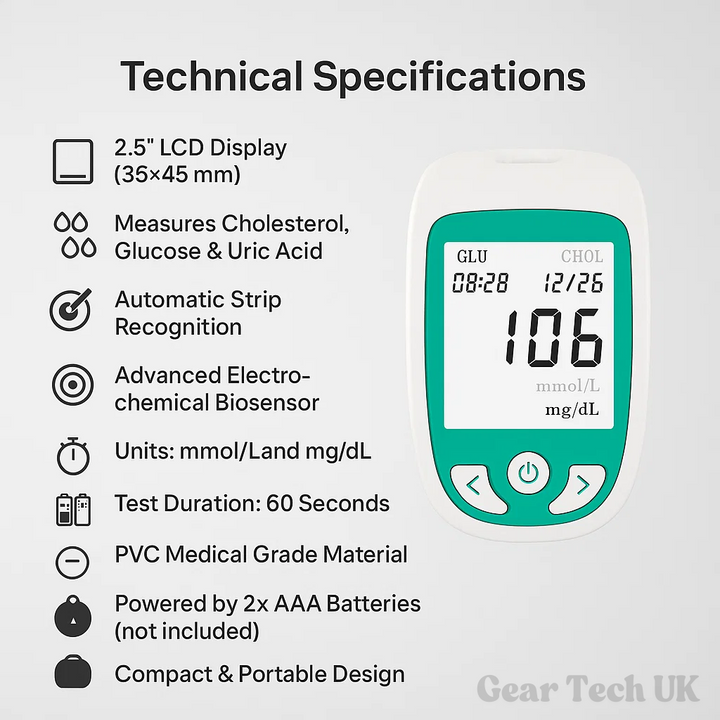Multifunctional Analyzer Home Test Kit