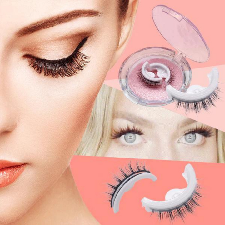 LashCouture Glue-Free Adhesive Lashes | Self-Adhesive, Reusable, Natural-Look Lashes