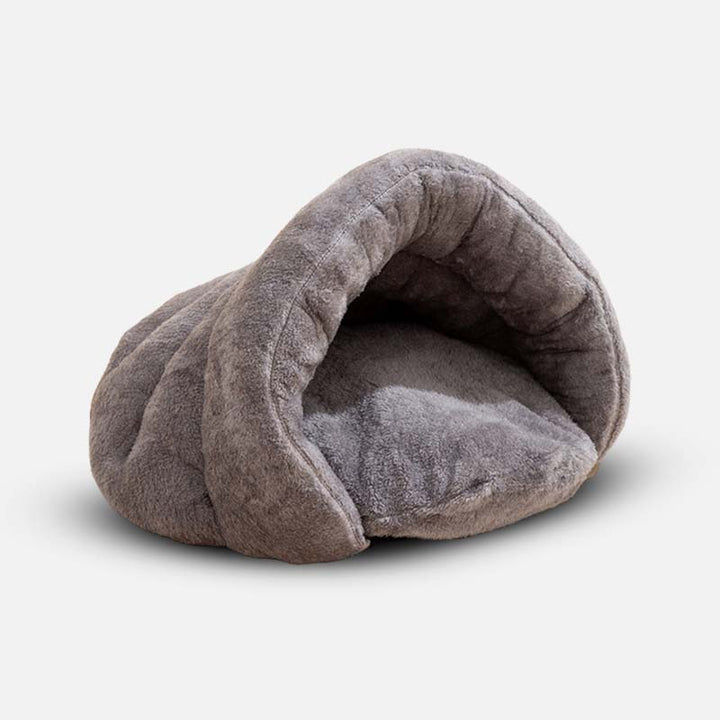 Calming Cave Dog Bed - CozyCave Retreat