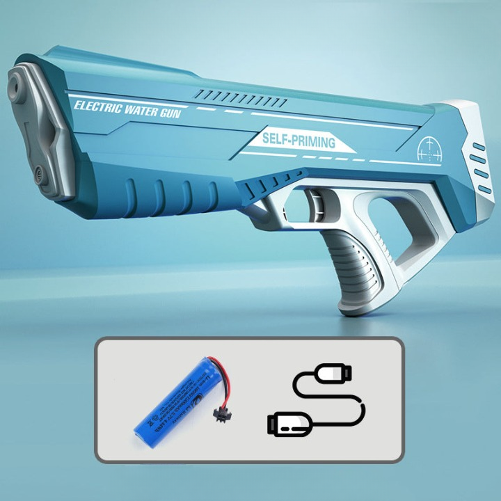 Pressure Jet Water Gun with USB Battery for Kids & Adults – SpritzPower X1