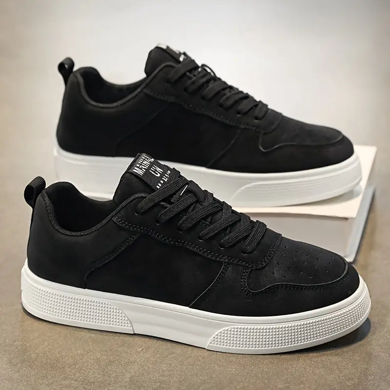 Men's Suede Walking Shoes with Comfortable Sole and Style - Marco