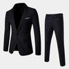 Elegant Men's Suit with Blazer and Trousers