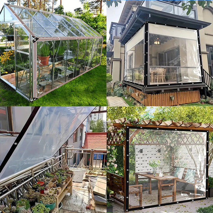 50% OFF | VitraGuard™ | Transparent Protective Cover for Garden and Outdoor Spaces